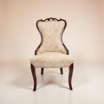 Luxury high back upholstered wooden dining chair with armrests and solid wood legs for hotel and banquet use
